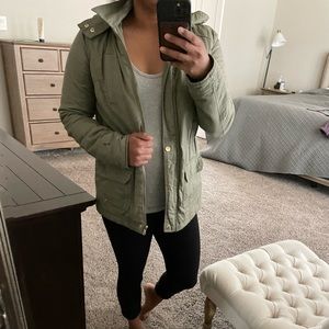 Green fall jacket  🍁